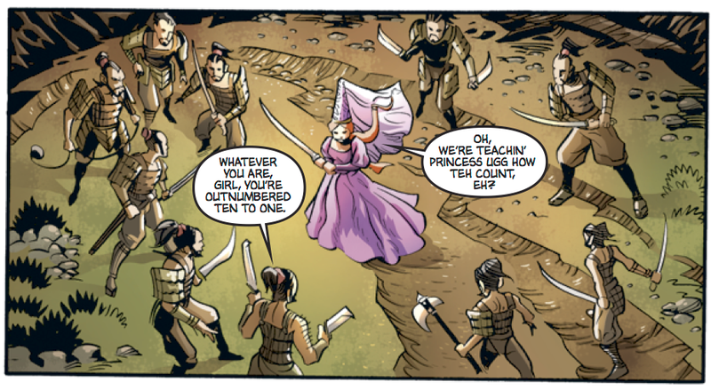 Illustration for article titled Princess Ugg caps off an exceptional year for female comic-book characters